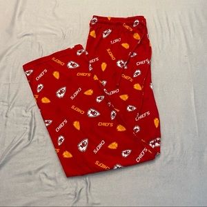 NFL Apparel Kansas Chiefs Sleepwear Pajamas Sz L